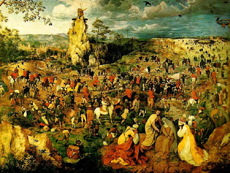 Pieter Bruegel vagen till golgata